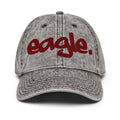 NCCU - NC Central EAGLE Distressed Denim Dad Hat Cap (etsy image id: 7331508312)