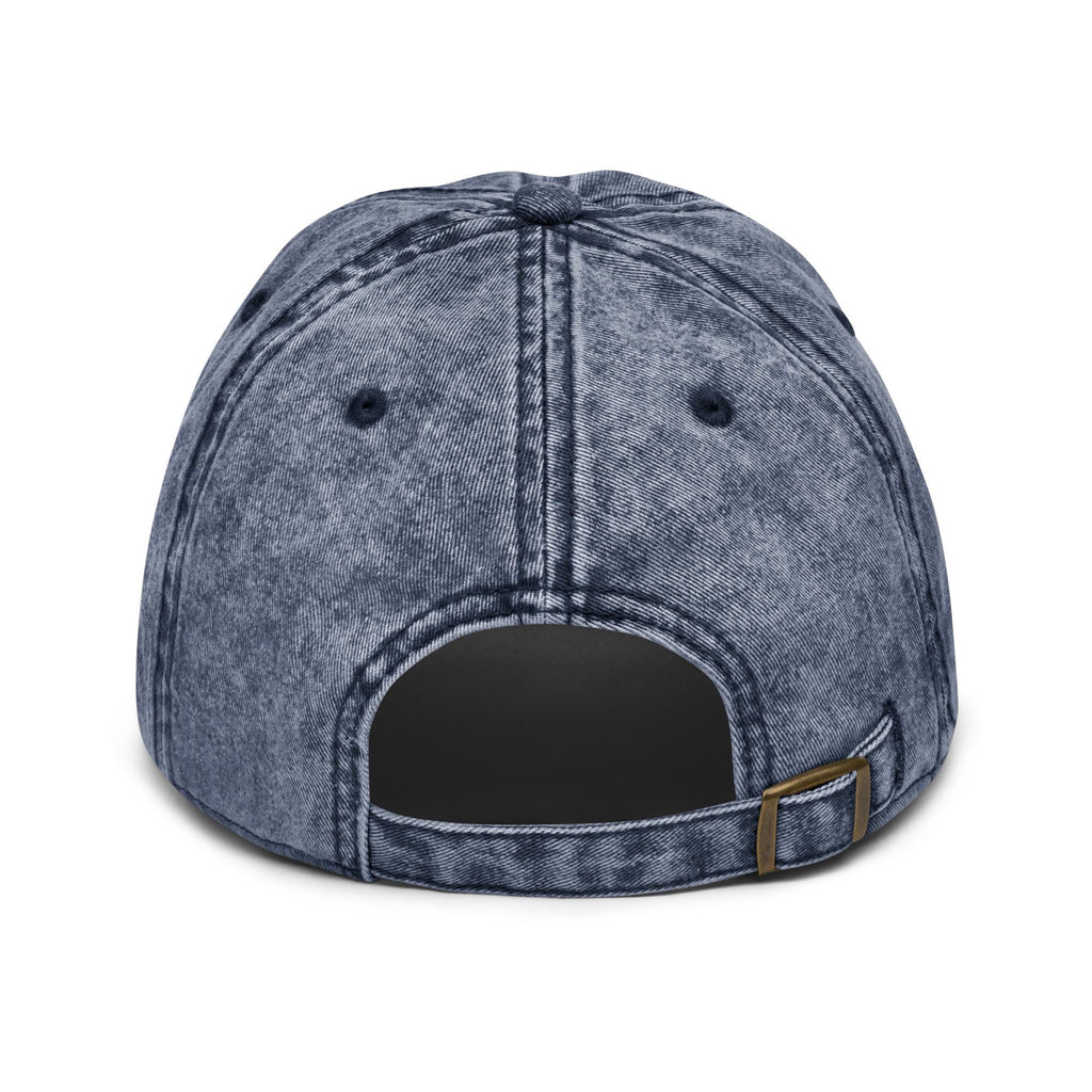 Jackson State - Thee I Love Distressed Denim Dad Cap Hat __etsy:7331553534