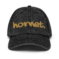 Alabama State - Hornet. Distressed Denim Dad Cap __etsy:7340581306
