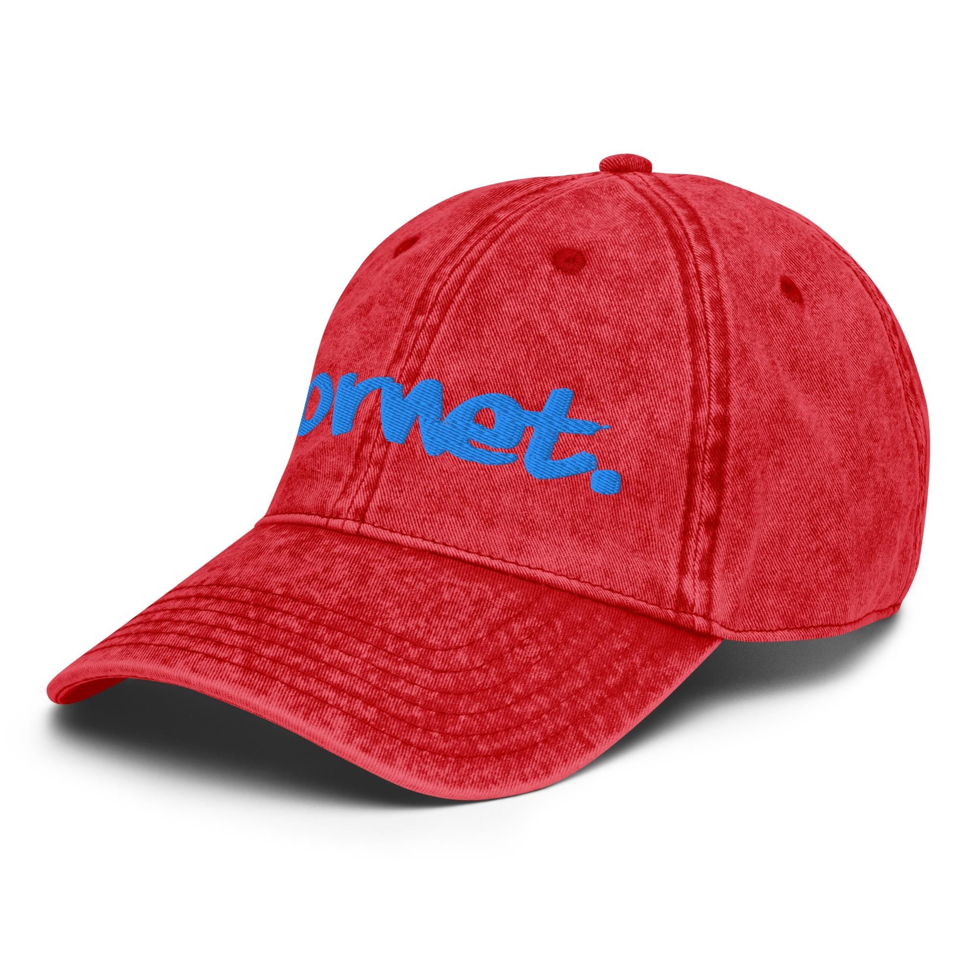 Delaware State - Hornet. Distressed Denim Dad Cap __etsy:7340594272