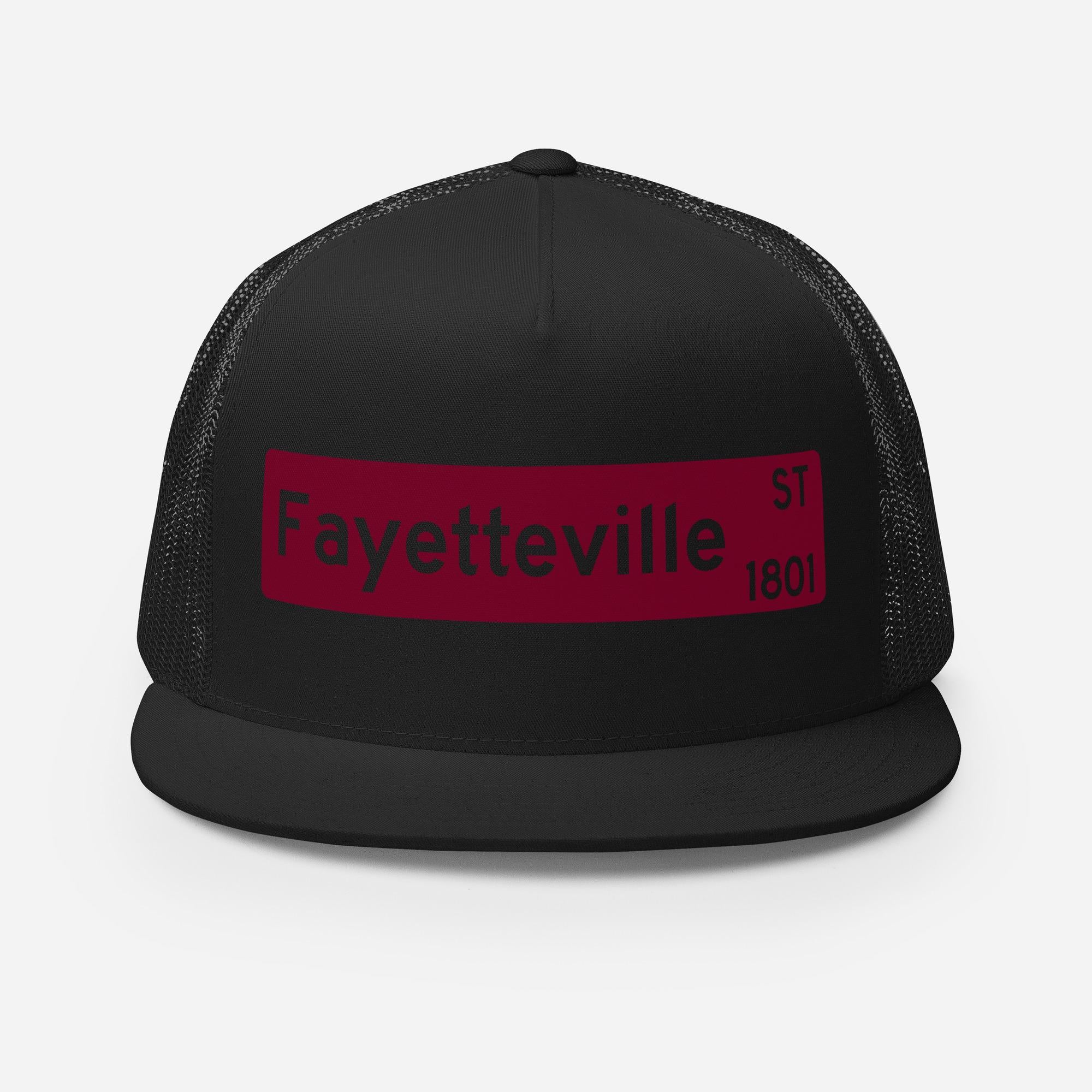 NCCU - NC Central 1801 Fayetteville Street Trucker Hat Cap (Black) (etsy image id: 7340620154)