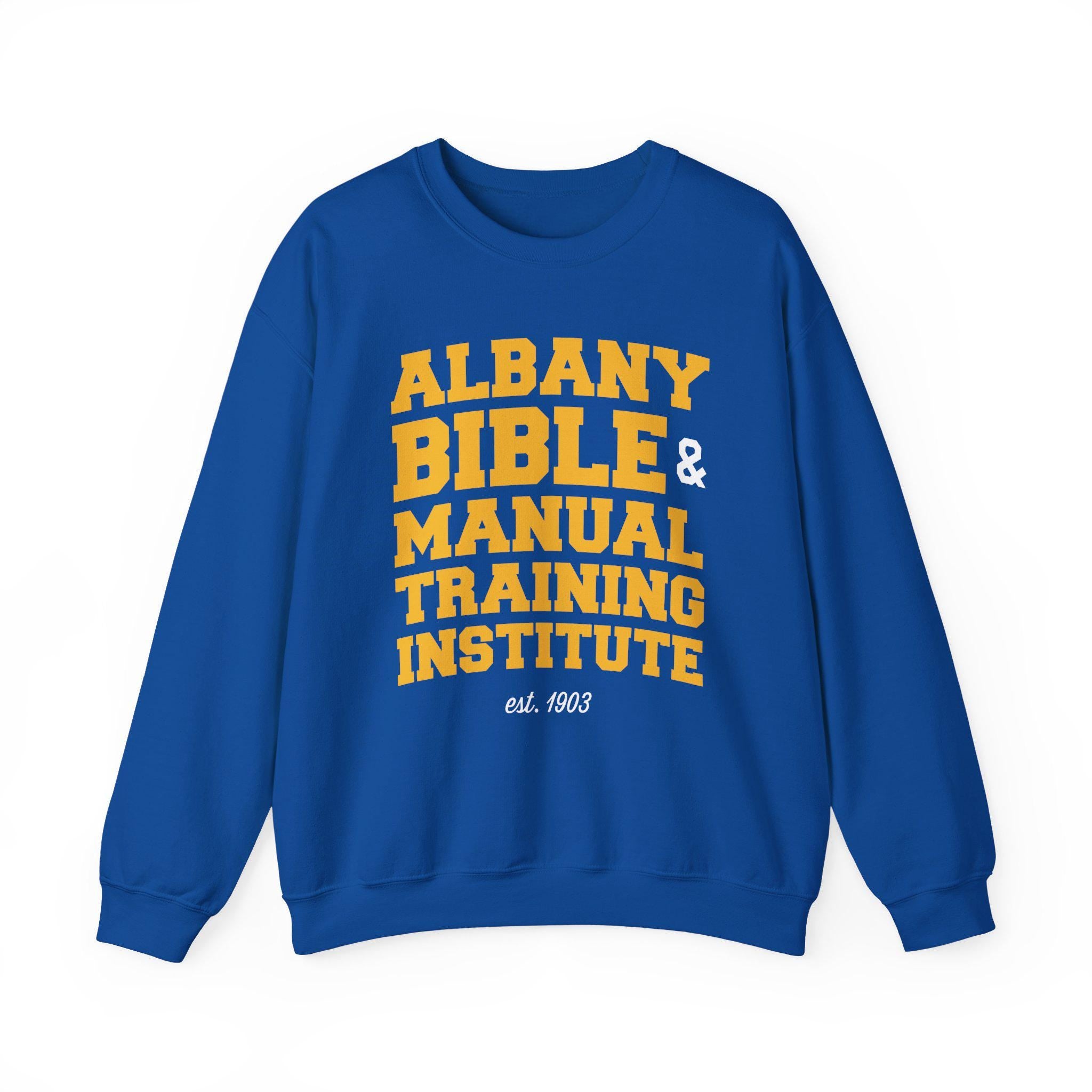 Albany State - Bible & Manual Training Institute Unisex Sweatshirt (etsy image id: 7359403713)