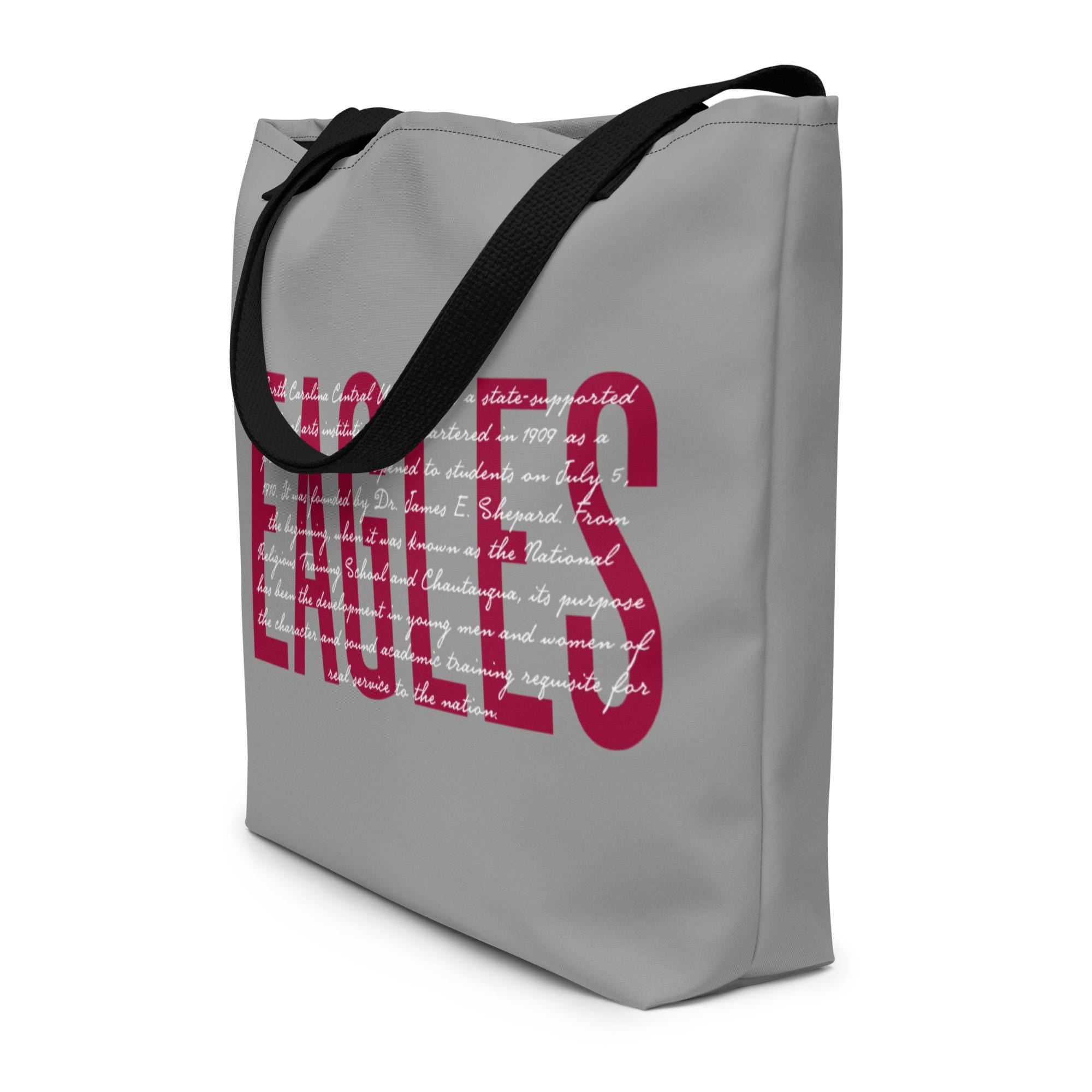 NCCU - NC Central Eagle Tote Bag (etsy image id: 7362791616)