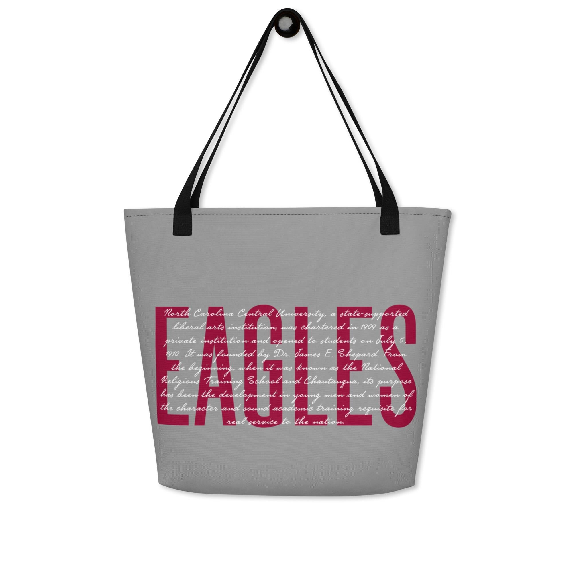 NCCU - NC Central Eagle Tote Bag (etsy image id: 7362792130)