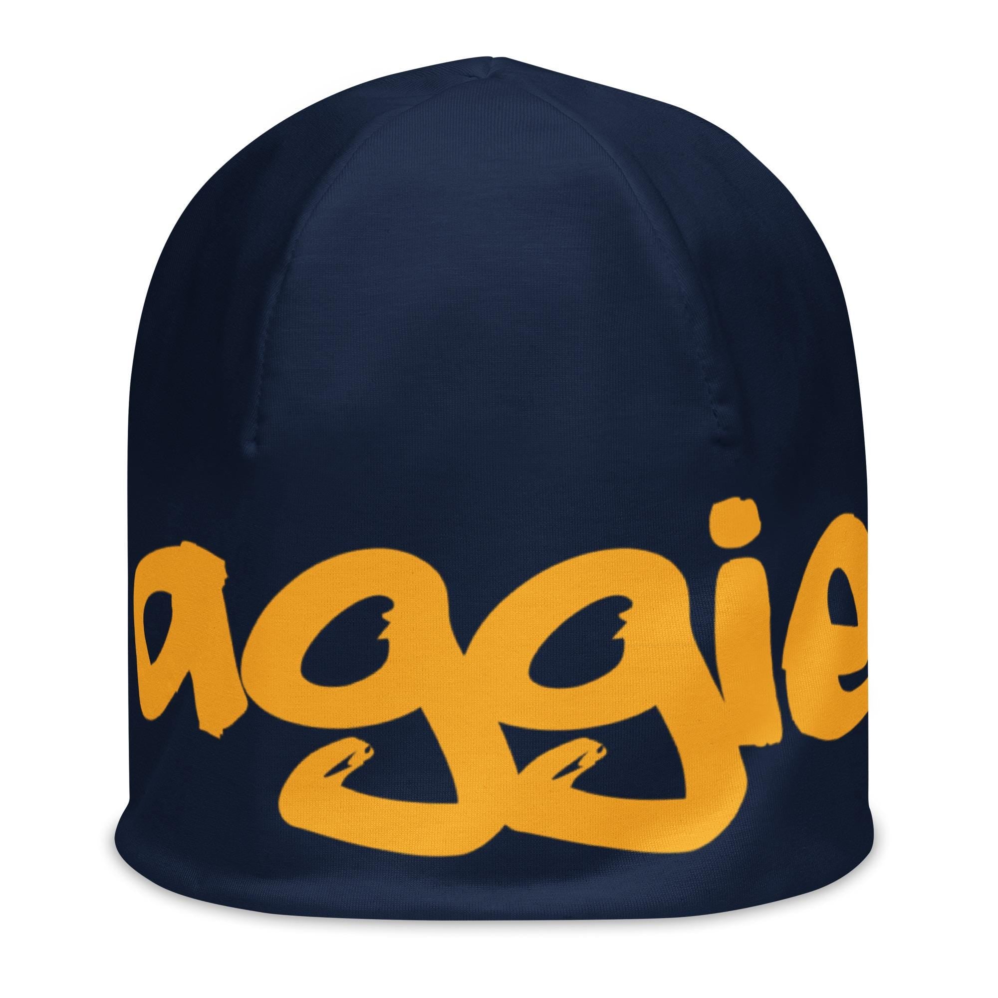 NCAT - NC A&T Aggie Polyester Beanie (etsy image id: 7403587033)