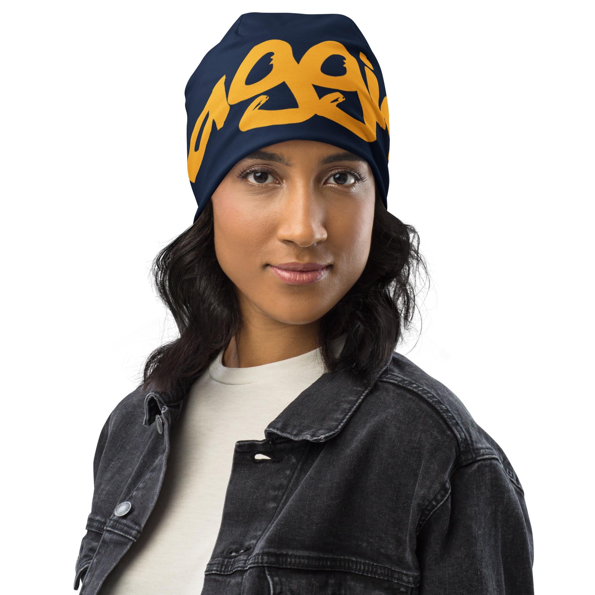 NCAT - NC A&T Aggie Polyester Beanie (etsy image id: 7403590349)