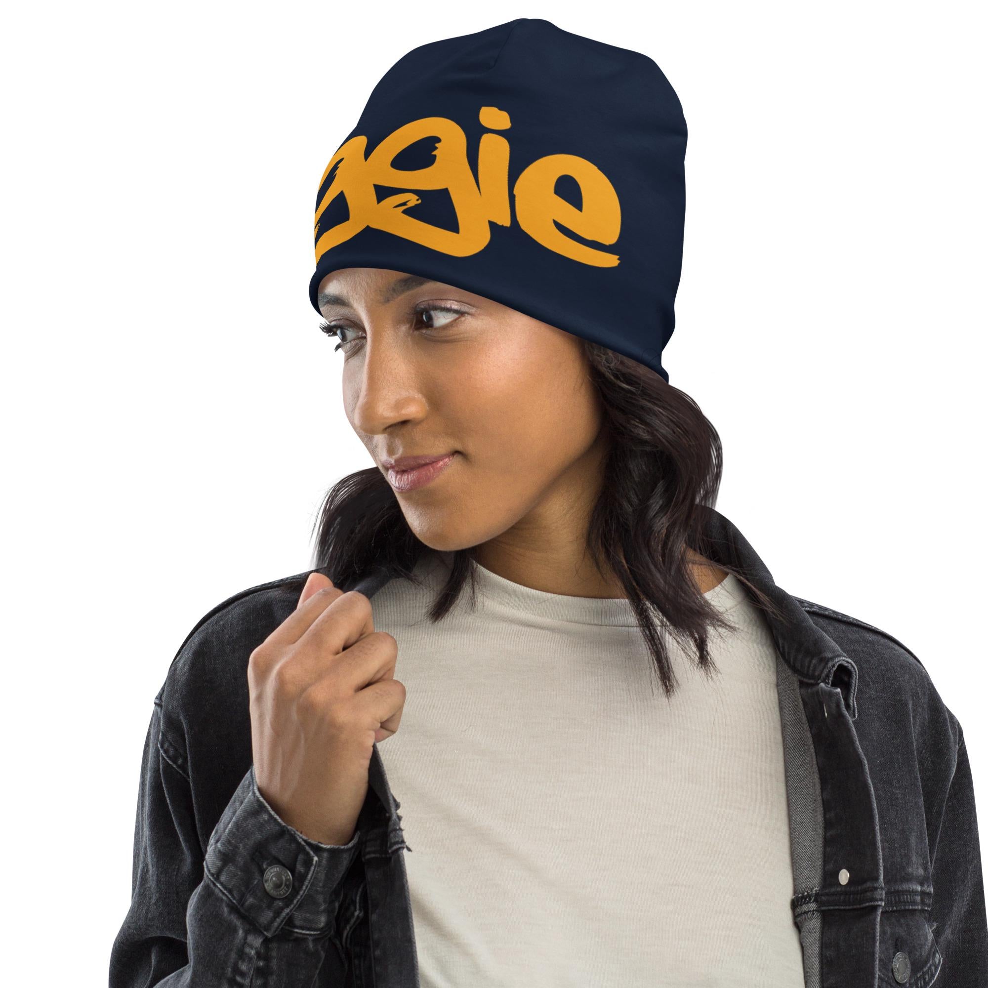 NCAT - NC A&T Aggie Polyester Beanie (etsy image id: 7403590353)