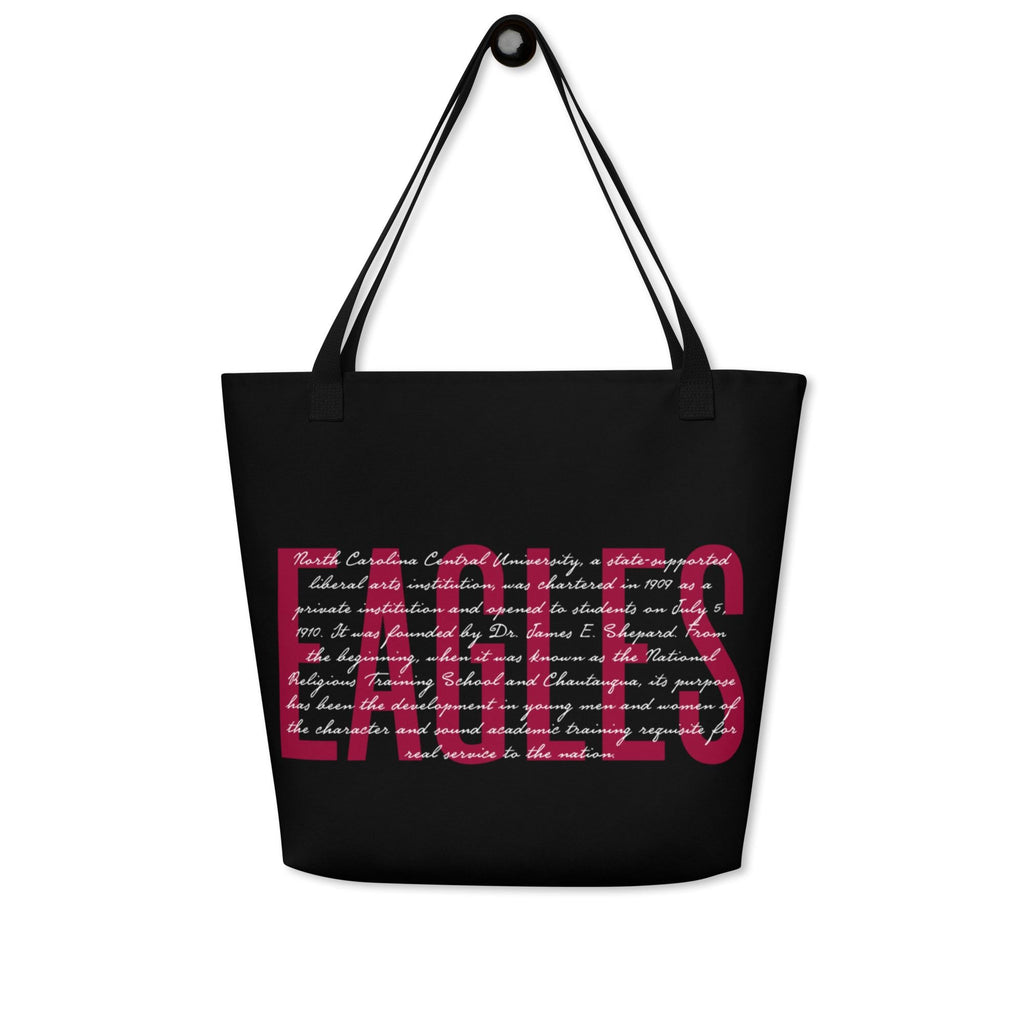 NCCU - NC Central Eagle Tote Bag (etsy image id: 7410711145)