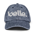 Bennett College - BELLE. Distressed Dad Cap (etsy image id: 7423238494)