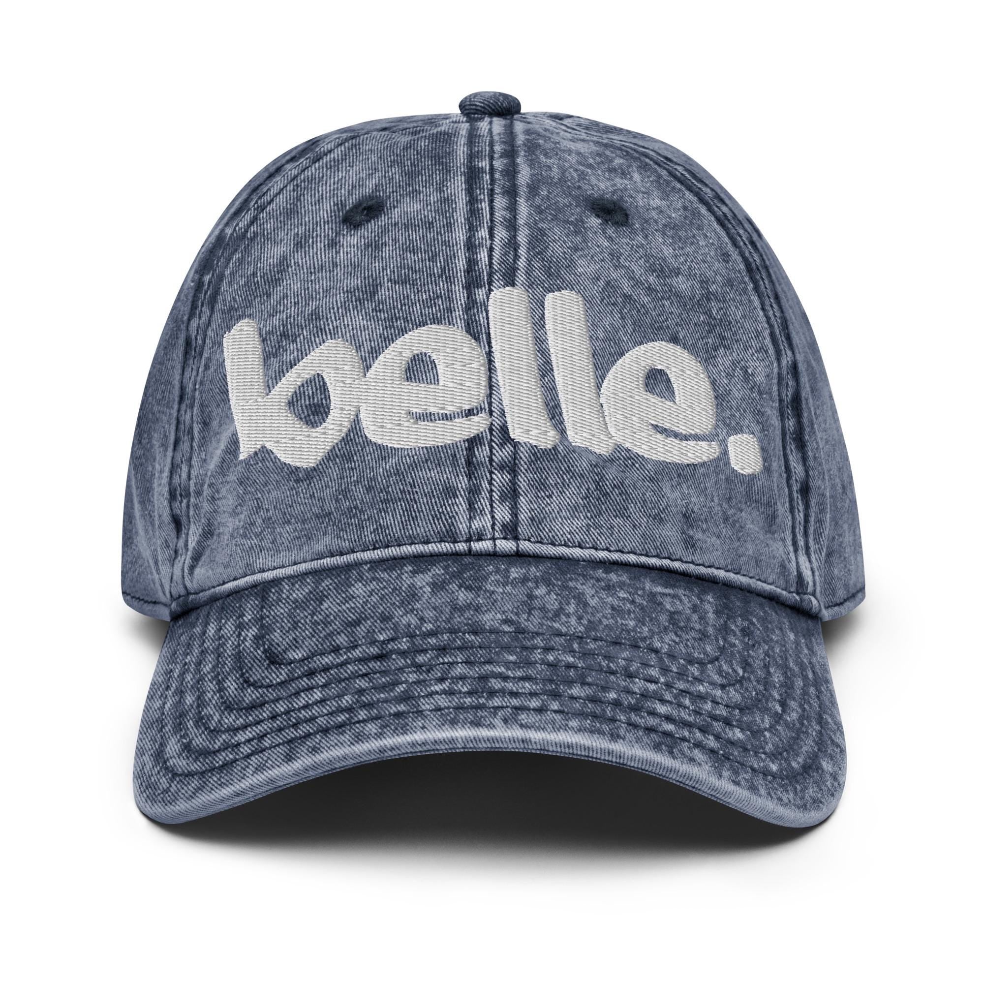 Bennett College - BELLE. Distressed Dad Cap (etsy image id: 7423238494)
