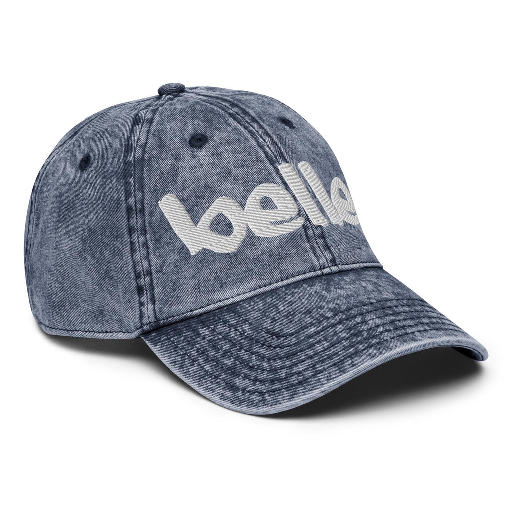 Bennett College - BELLE. Distressed Dad Cap (etsy image id: 7423239168)