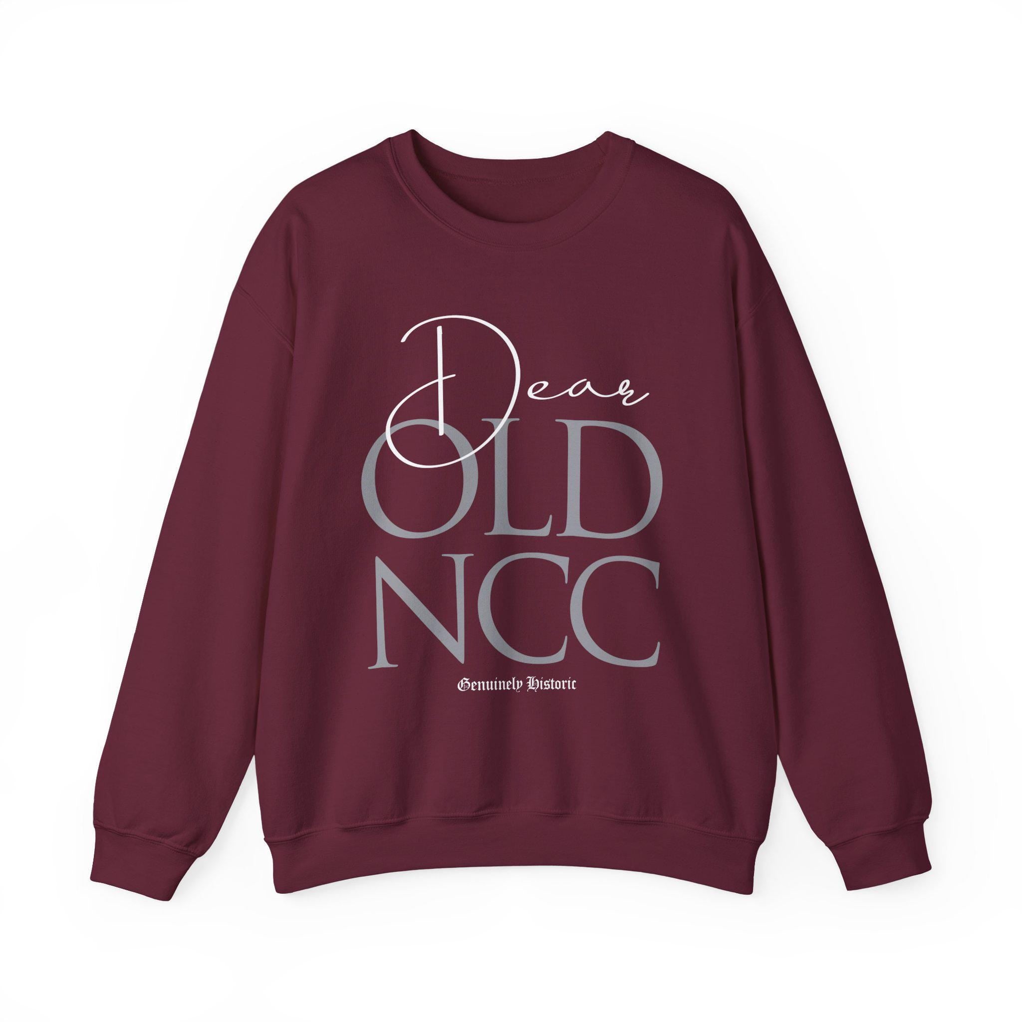 NCCU - Dear Old NCC NC Central Unisex Sweatshirt (etsy image id: 7464621120)
