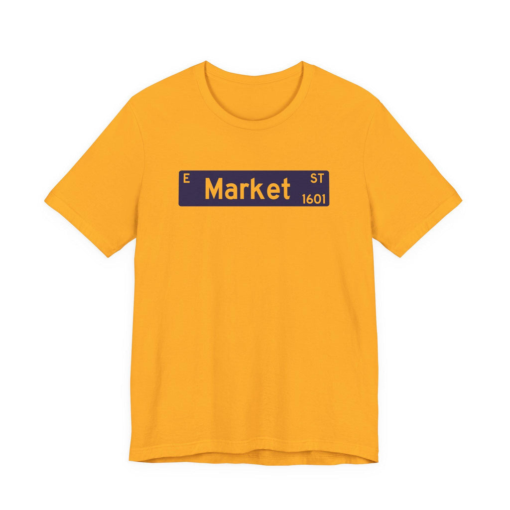 NCAT - E Market St NC A&T Unisex Sweatshirt or Hoodie (Navy/Gold) (etsy image id: 7535828504)