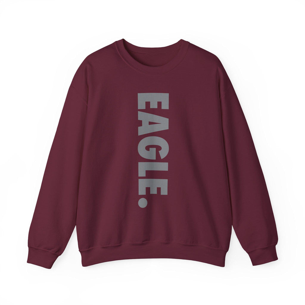 NCCU - EAGLE. Unisex T-Shirt or Sweatshirt (Maroon/Grey) (etsy image id: 7536910420)