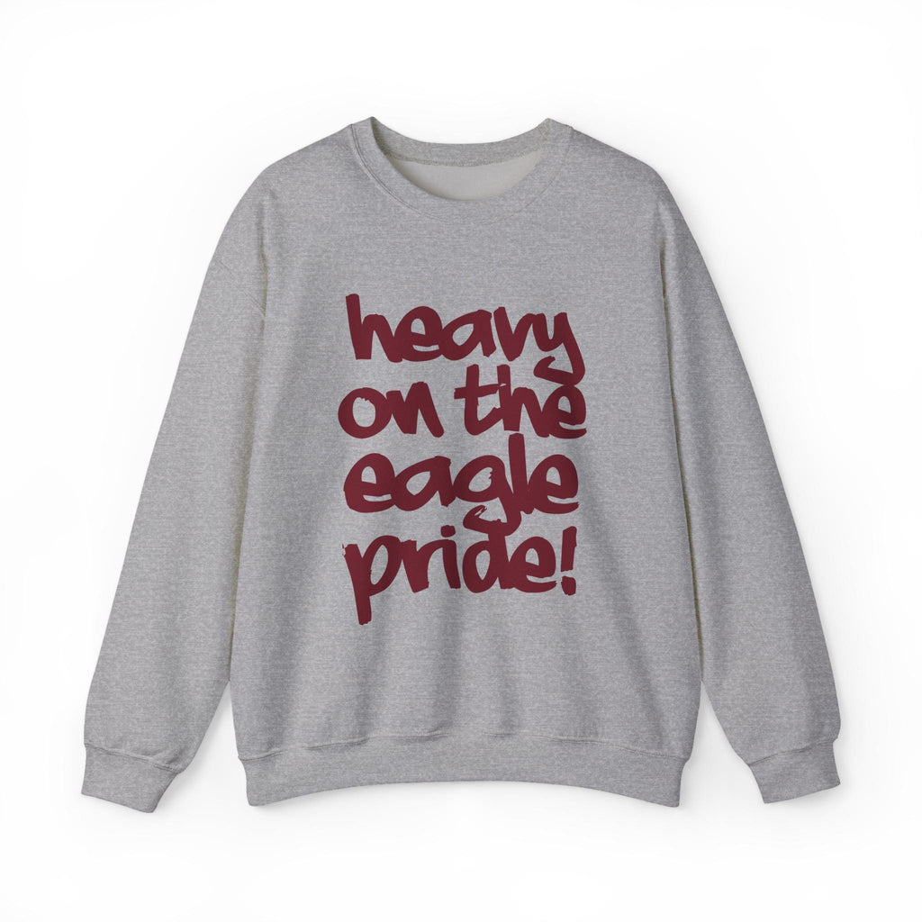 NCCU - NC Central Heavy on the Eagle Pride Unisex Tee T-shirt or Sweatshirt __etsy:7536920616