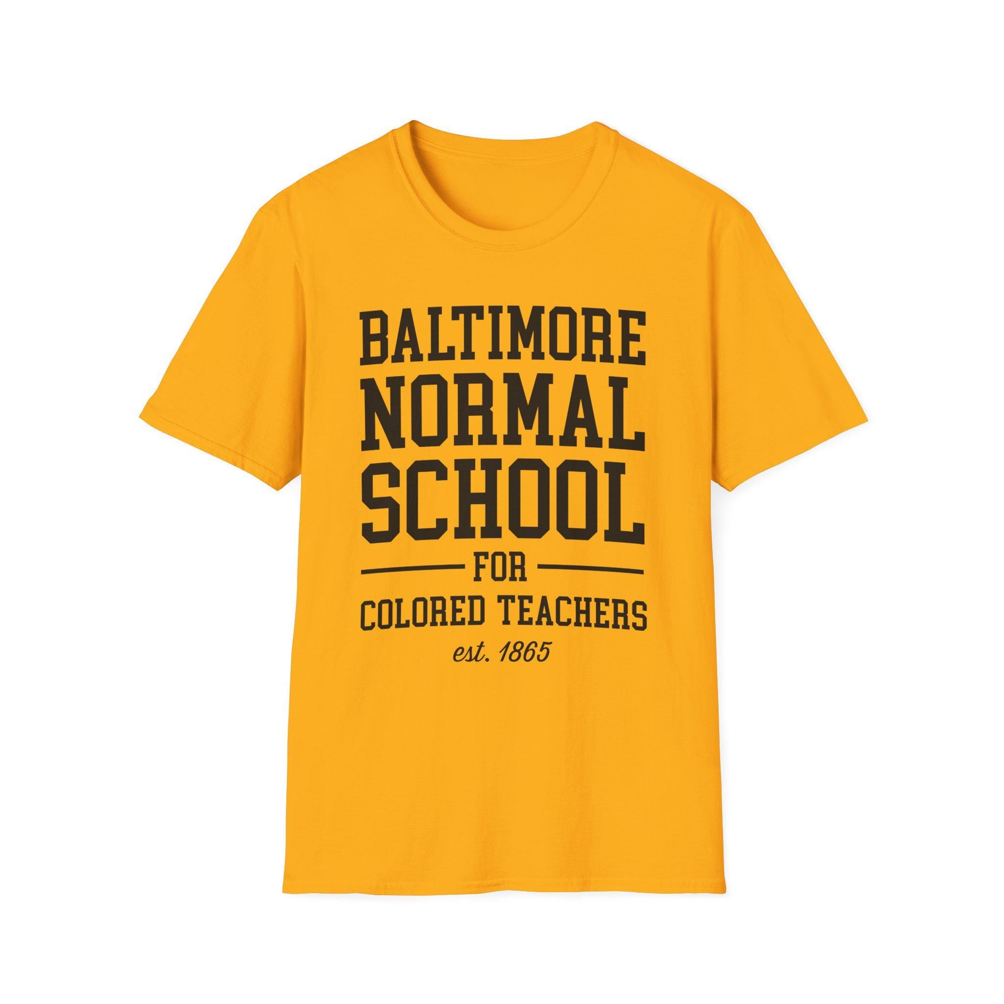 Bowie State - Baltimore Normal School Unisex Tee T-Shirt or Sweatshirt (etsy image id: 7543516988)