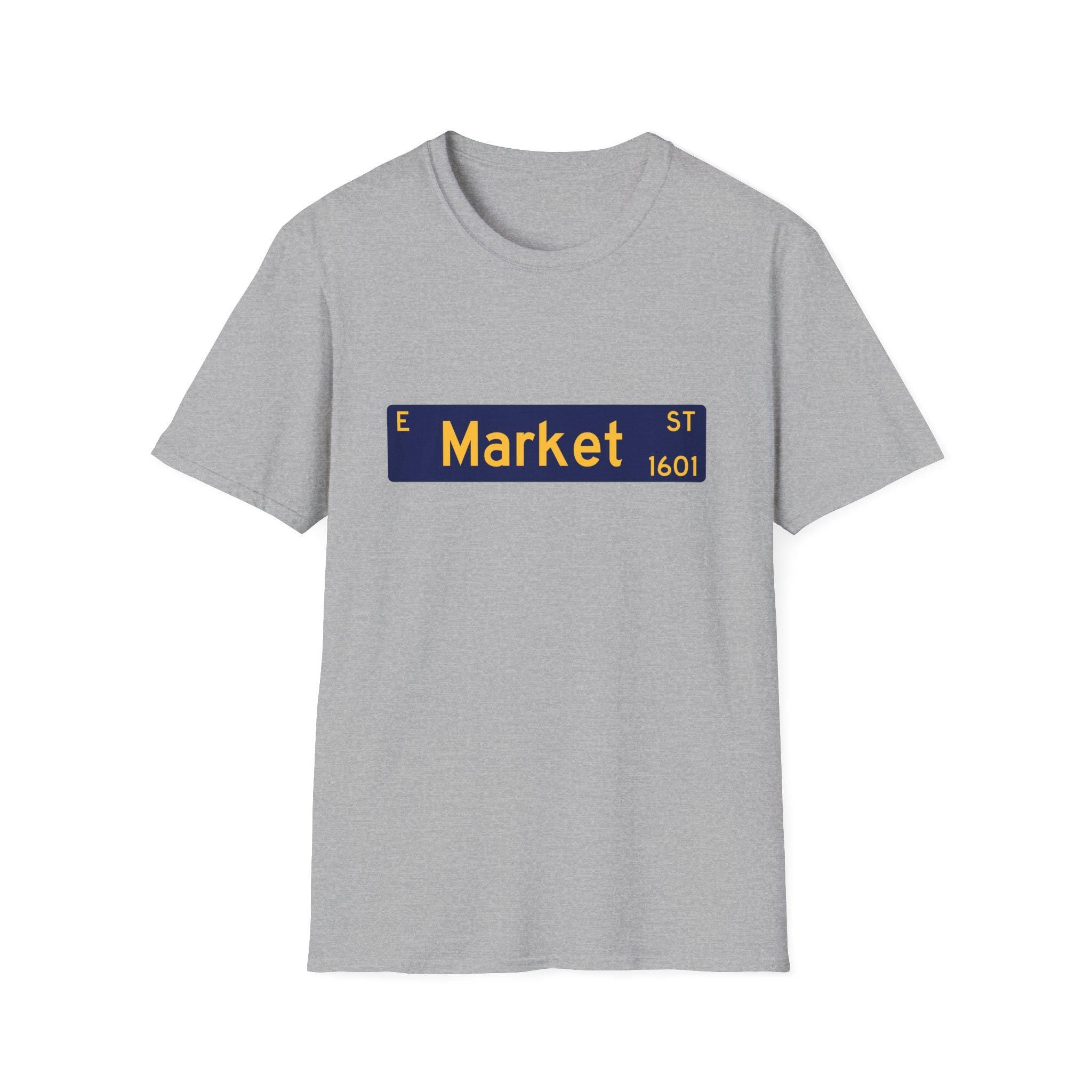NCAT - E Market St NC A&T Unisex Sweatshirt or Hoodie (Navy/Gold) (etsy image id: 7546088746)