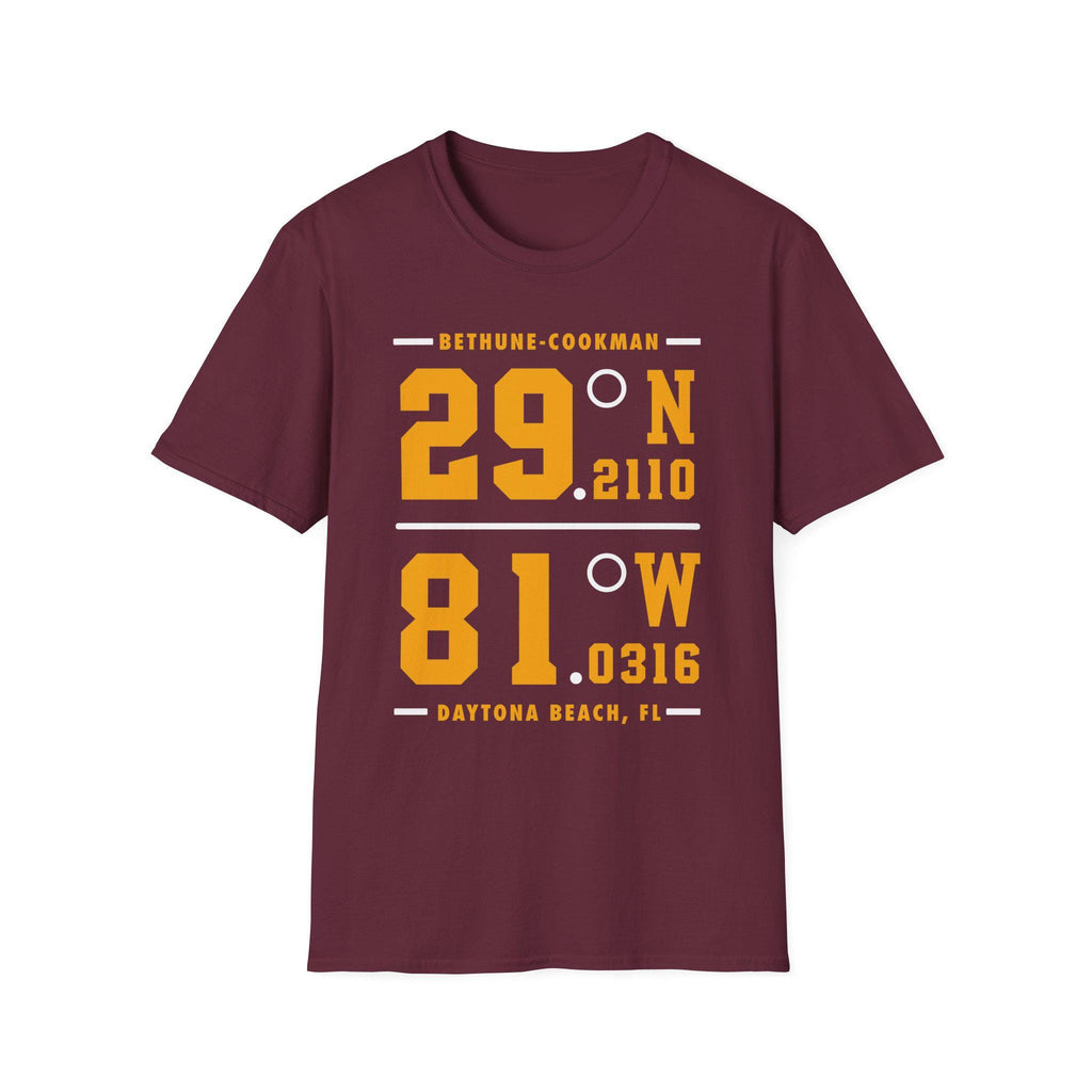 BCU - Coordinates Unisex Tee T-Shirt or Sweatshirt (etsy image id: 7575553318)