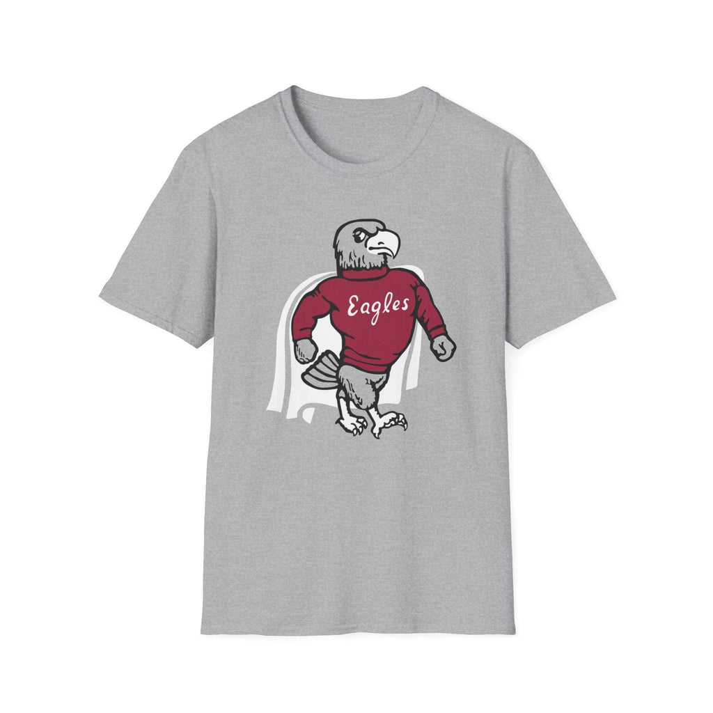 NCCU - Retro NC Central Eagle Unisex Sweatshirt (Maroon/Grey) (etsy image id: 7583860717)