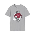 NCCU - Retro NC Central Eagle Unisex Sweatshirt (Maroon/Grey) (etsy image id: 7583860717)