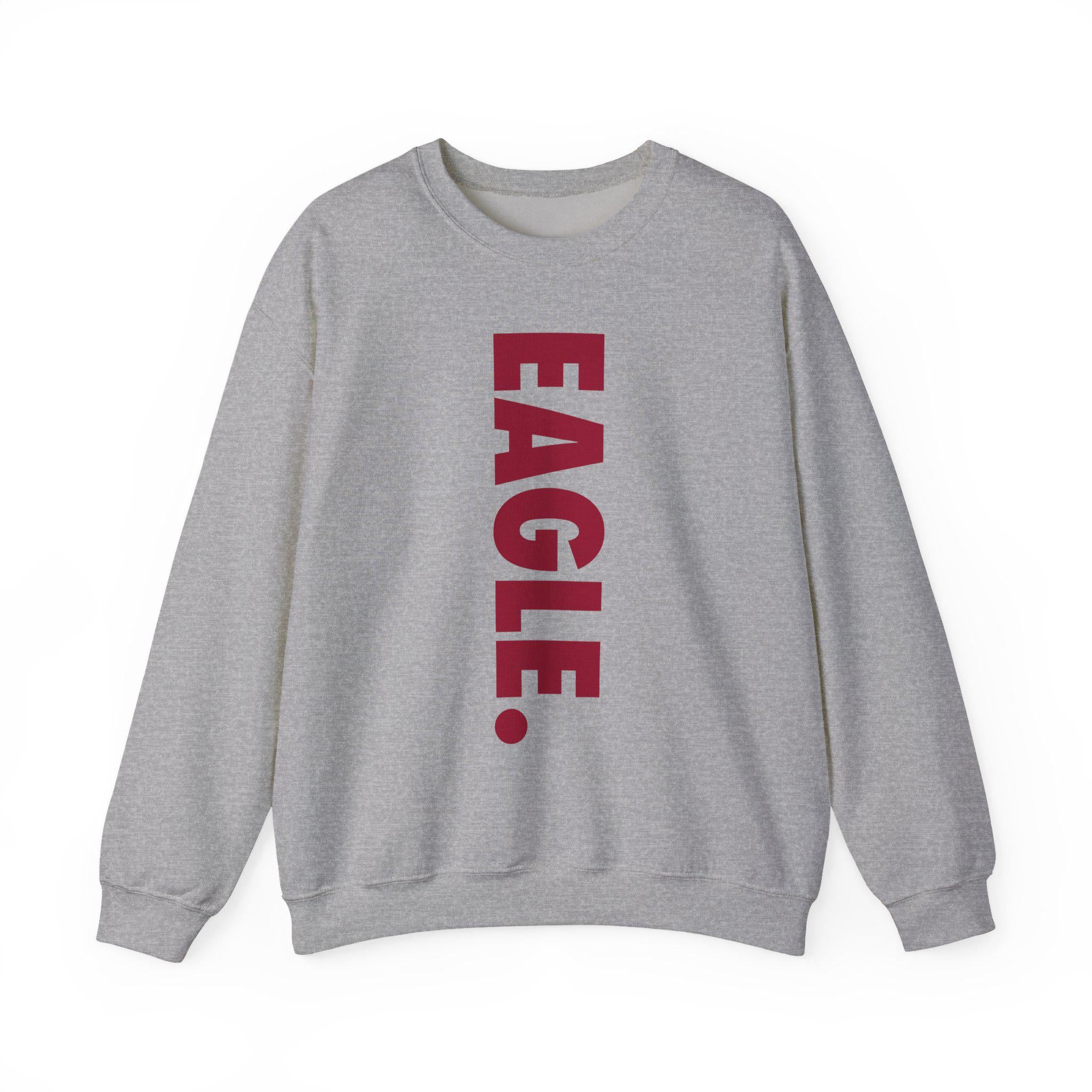 NCCU - EAGLE. Unisex T-Shirt or Sweatshirt (Maroon/Grey) (etsy image id: 7584851149)