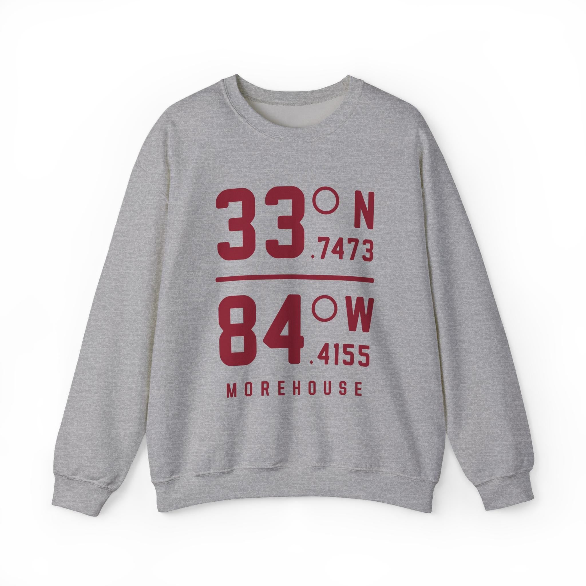 Morehouse - Coordinates Unisex Tee T-Shirt or Sweatshirt (etsy image id: 7585348624)