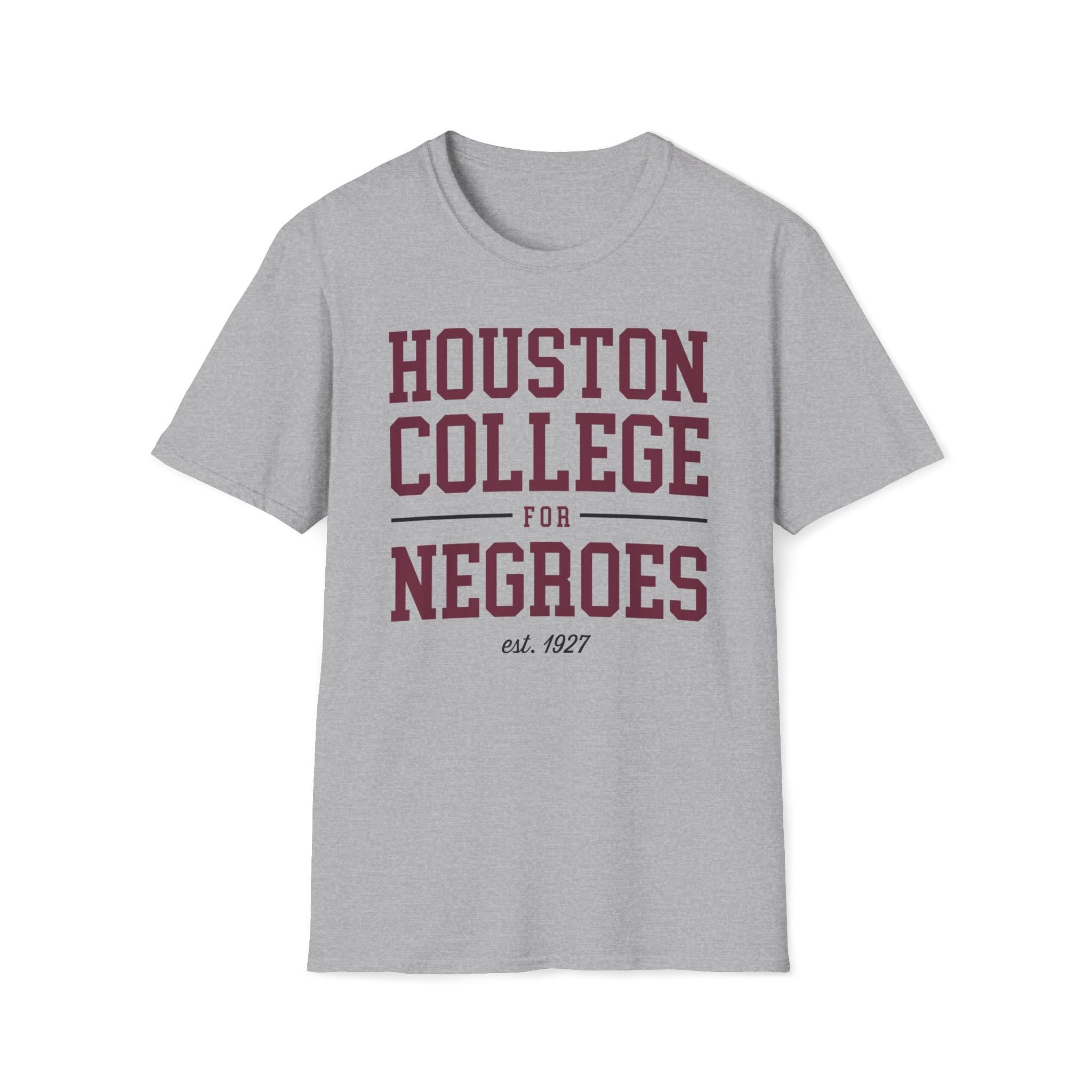 TXSU - Houston College for Negroes Unisex Tee T-Shirt or Sweatshirt __etsy:7585558782