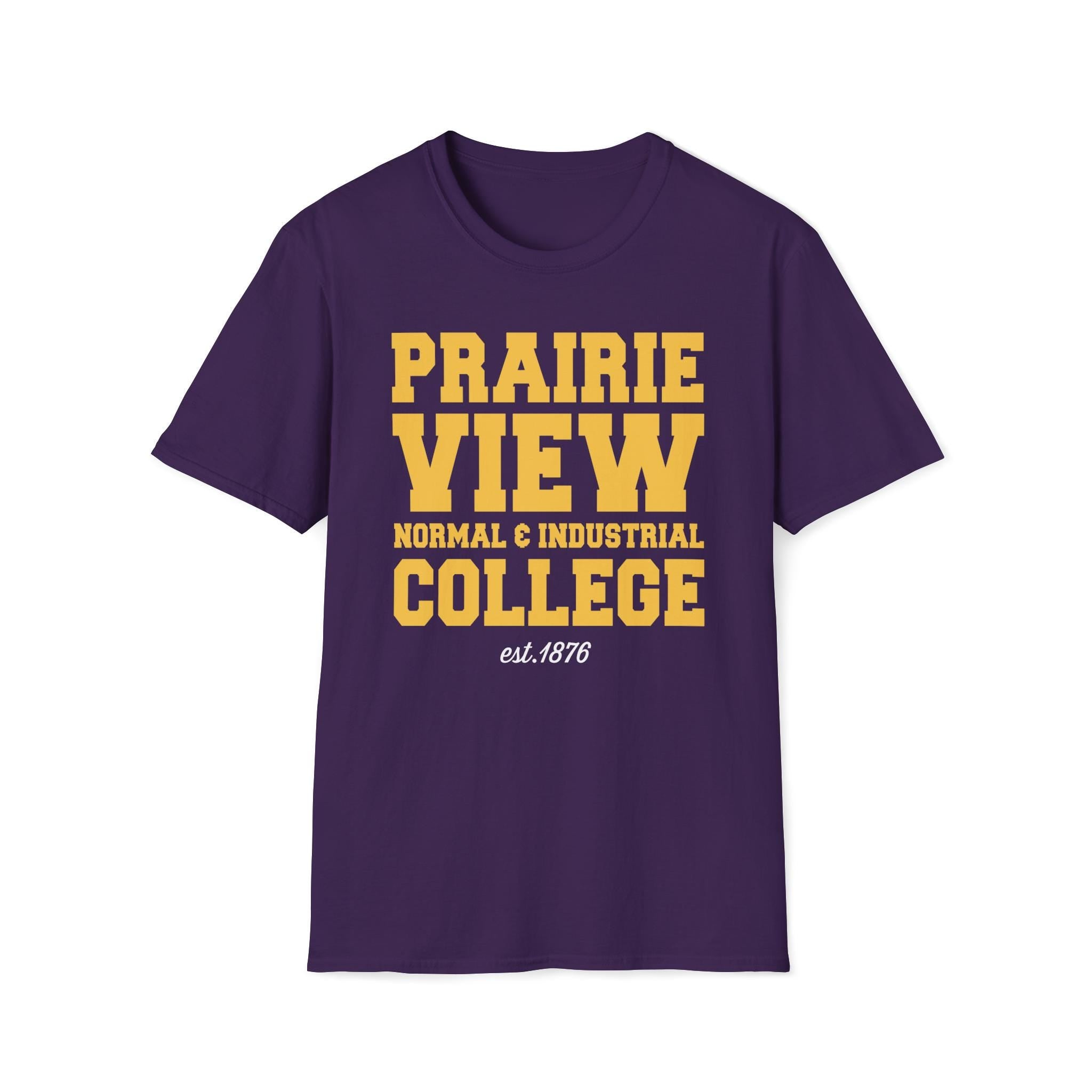 PVAMU - Prairie View Normal & Industrial College Unisex Tee T-Shirt or Sweatshirt (etsy image id: 7588847070)