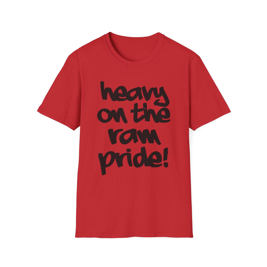 WSSU - Heavy on the Ram Pride Unisex Sweatshirt (Black/Red) (etsy image id: 7589143225)