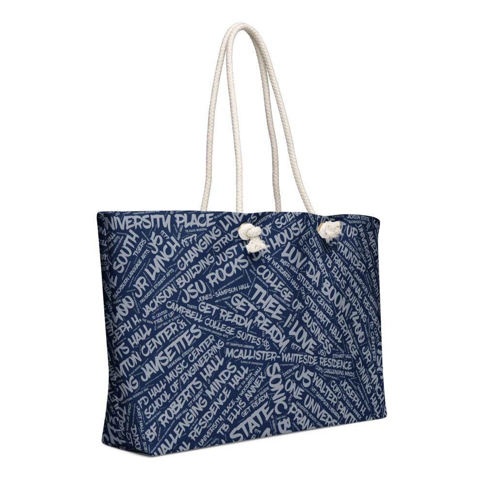 Jackson State - Oversized Weekender Bag (etsy image id: 7614877859)