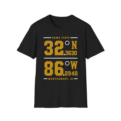 Alabama State - Coordinated Unisex Tee T-Shirt or Sweatshirt __etsy:7616856023