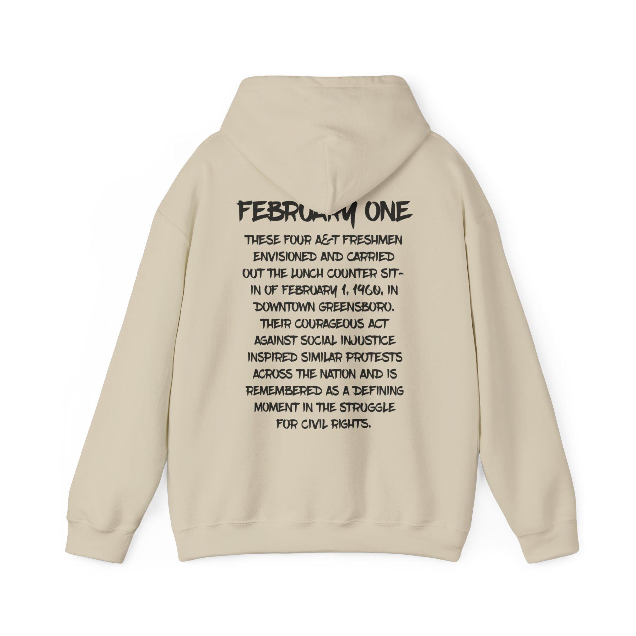 NCAT - February One Hoodie (etsy image id: 7626120654)