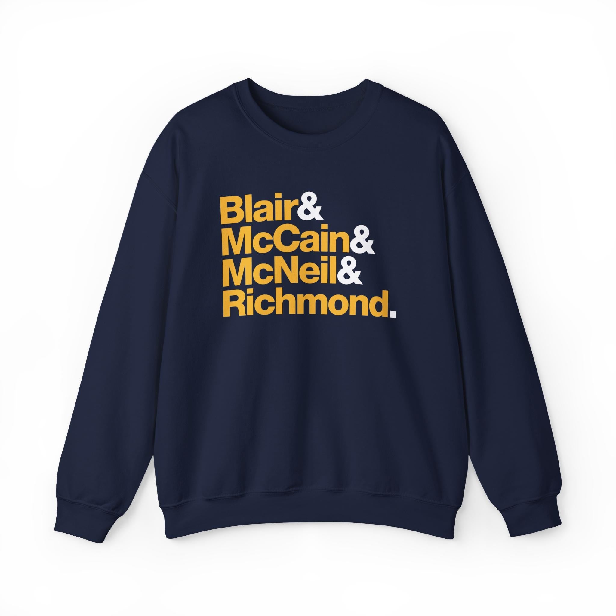 NCAT - NC A&T Four Unisex Tee T-Shirt or Sweatshirt (Navy/Black) __etsy:7632566757