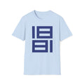 Spelman - 1881 Unisex Tee T-Shirt or Sweatshirt (Navy/Light Blue) (etsy image id: 7633221151)