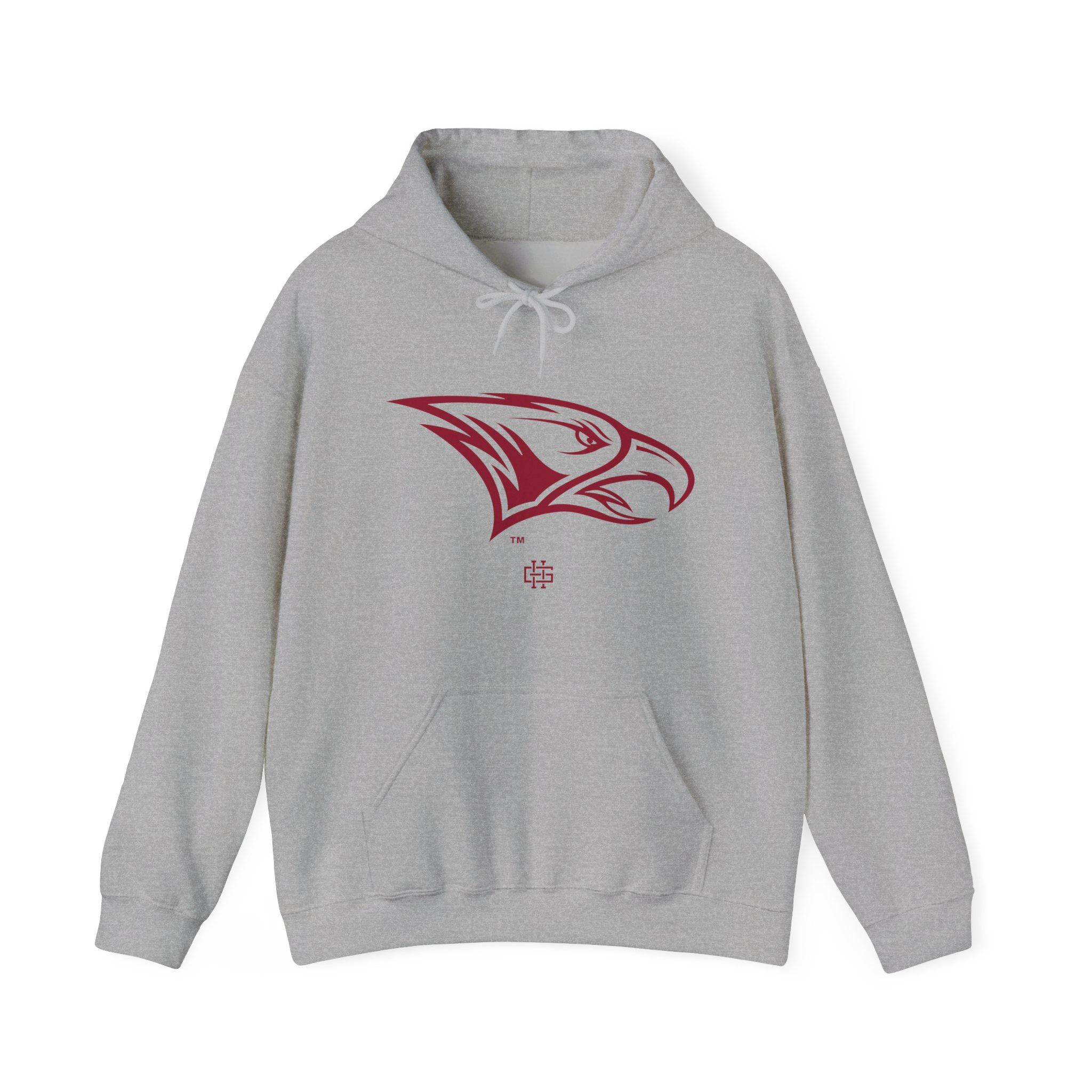 NCCU - Logo Unisex Tee T-Shirt, Sweatshirt or Hoodie (Maroon/Grey) __etsy:7653357134