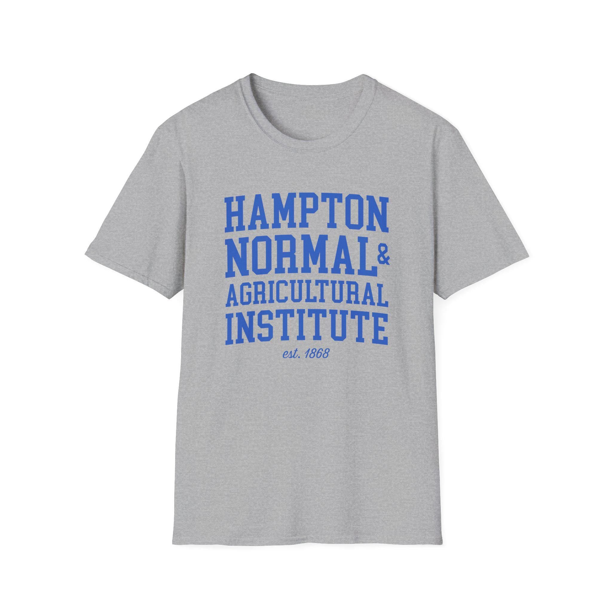 Hampton - Normal & Agricultural Institute Unisex Tee T-Shirt or Sweatshirt (etsy image id: 7672335077)