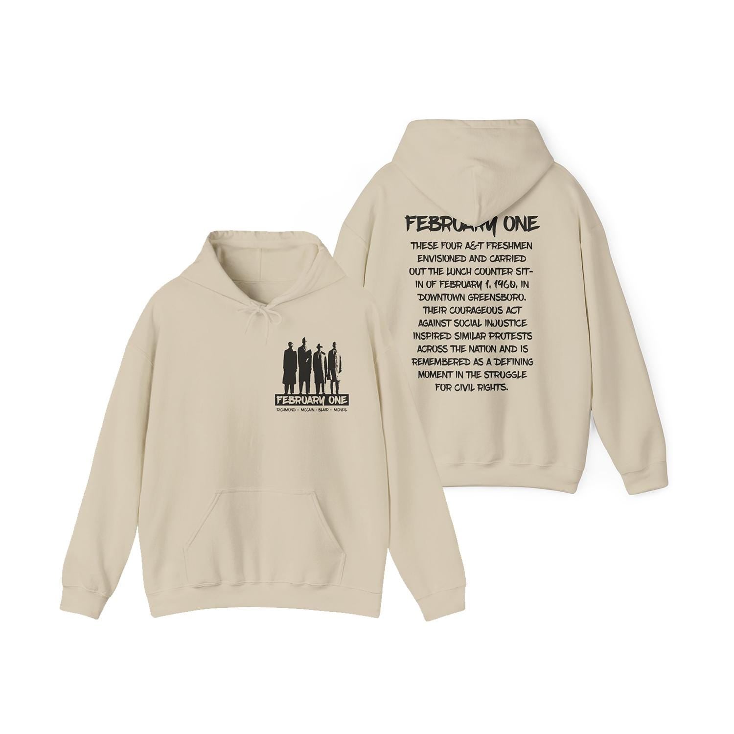 NCAT - February One Hoodie (etsy image id: 7674068179)
