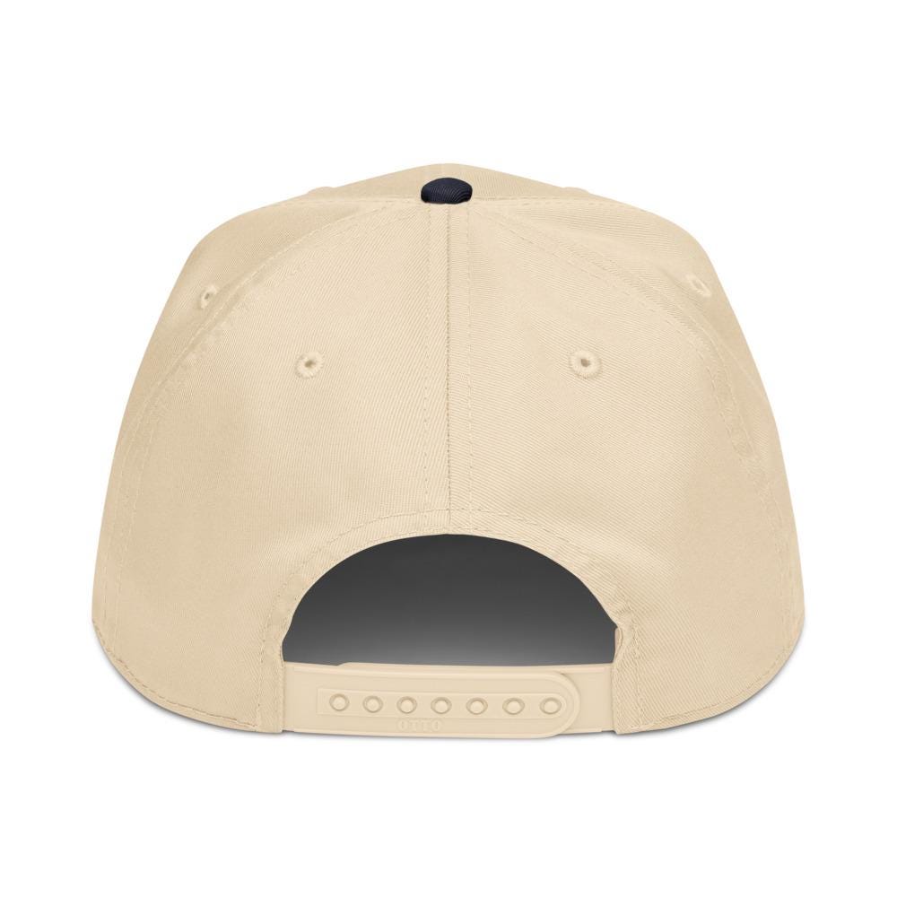 NCAT - Ayantee NC A&T Flipped 5 Panel Hat (etsy image id: 7697372931)