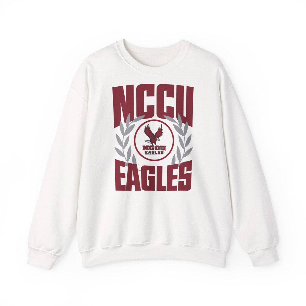 NCCU - Floral Unisex Sweatshirt or Tee T-Shirt (White) (etsy image id: 7697878820)