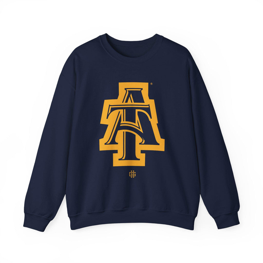 NCAT - Logo Unisex Tee T-Shirt, Sweatshirt or Hoodie (Navy/Gold) __etsy:7701232077