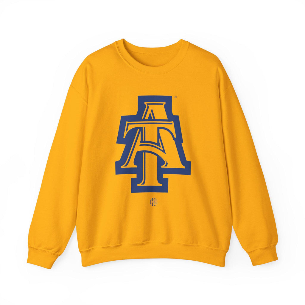 NCAT - Logo Unisex Tee T-Shirt, Sweatshirt or Hoodie (Navy/Gold) __etsy:7701232079
