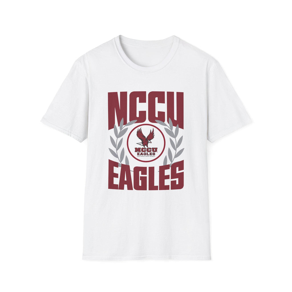 NCCU - Floral Unisex Sweatshirt or Tee T-Shirt (White) (etsy image id: 7745824655)