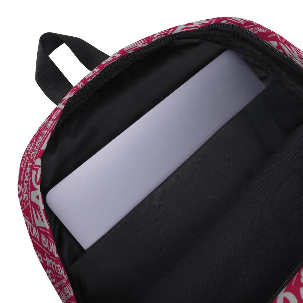 NCCU - Eagle Pride Minimalist Backpack (etsy image id: 7745828029)