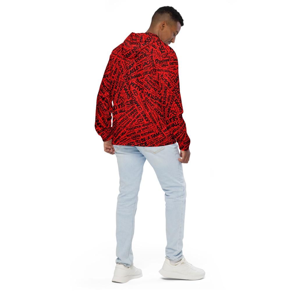 WSSU - All Things Ram Lightweight Windbreaker (Red) (etsy image id: 7752853605)