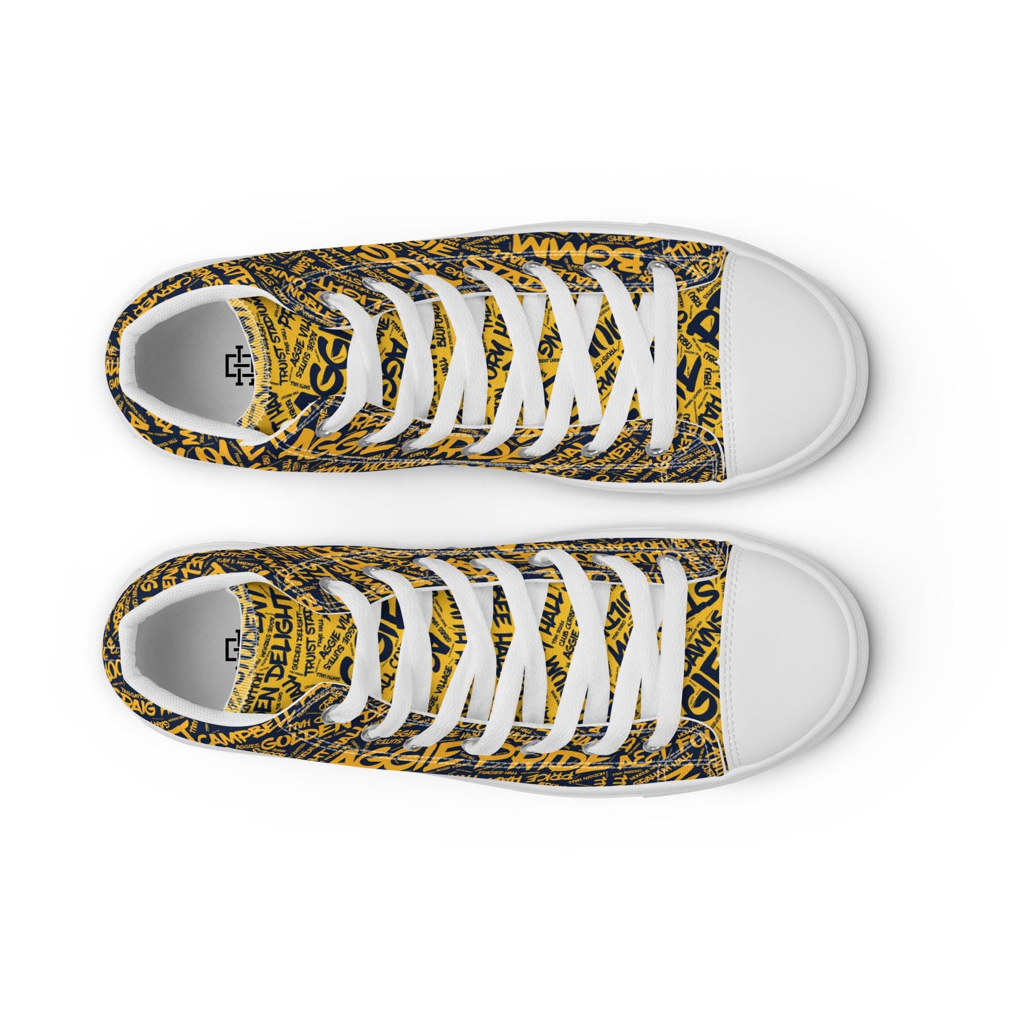 Men’s high top canvas shoes __etsy:7761070832
