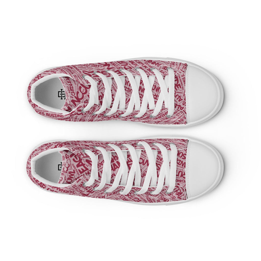 Men’s high top canvas shoes (etsy image id: 7761077124)