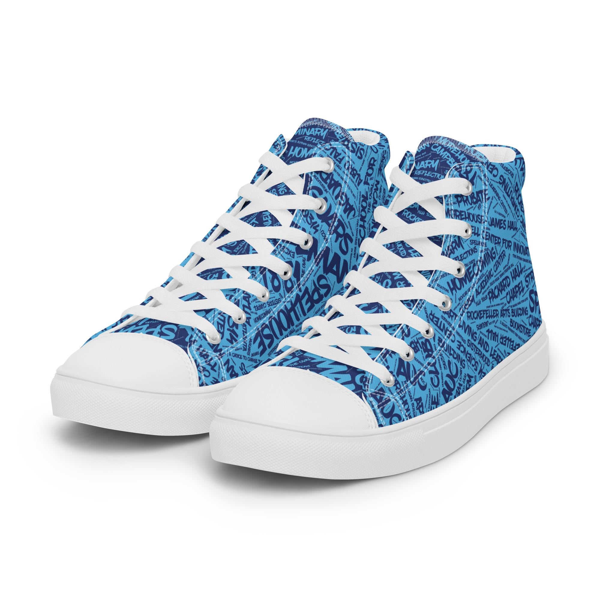 Women’s high top canvas shoes (etsy image id: 7762284504)