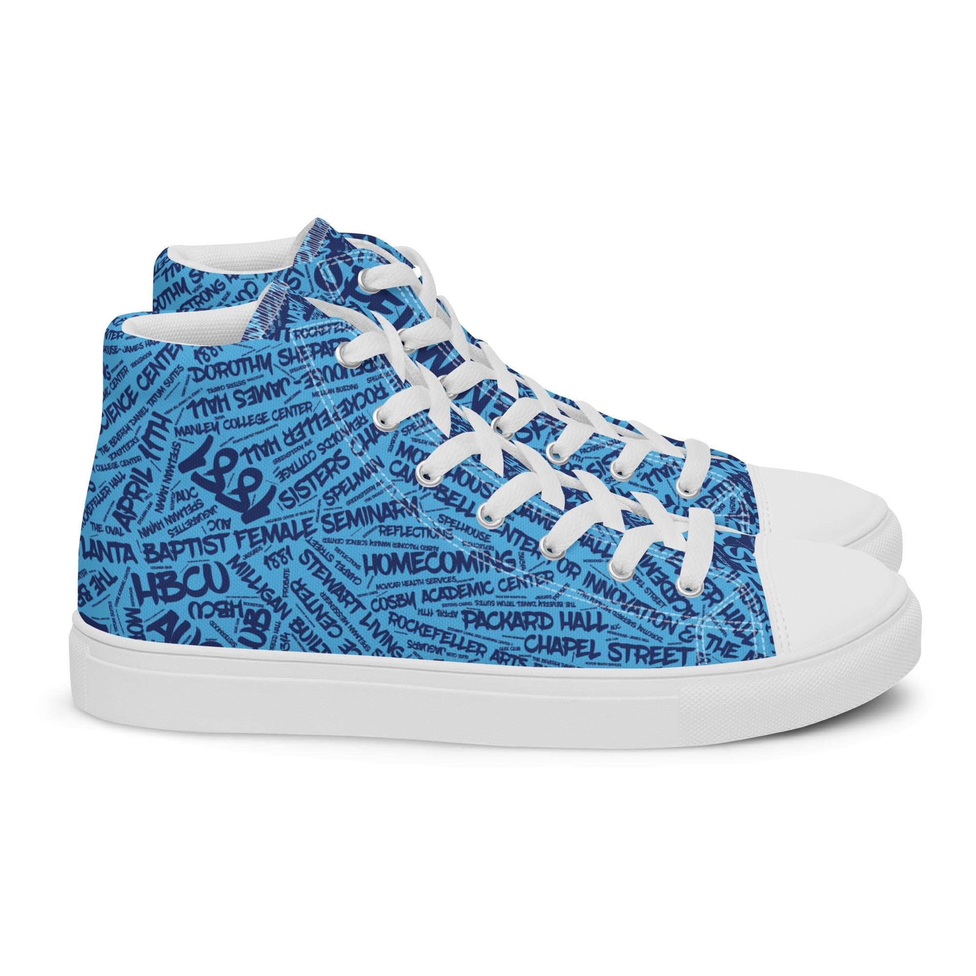 Women’s high top canvas shoes (etsy image id: 7762284678)