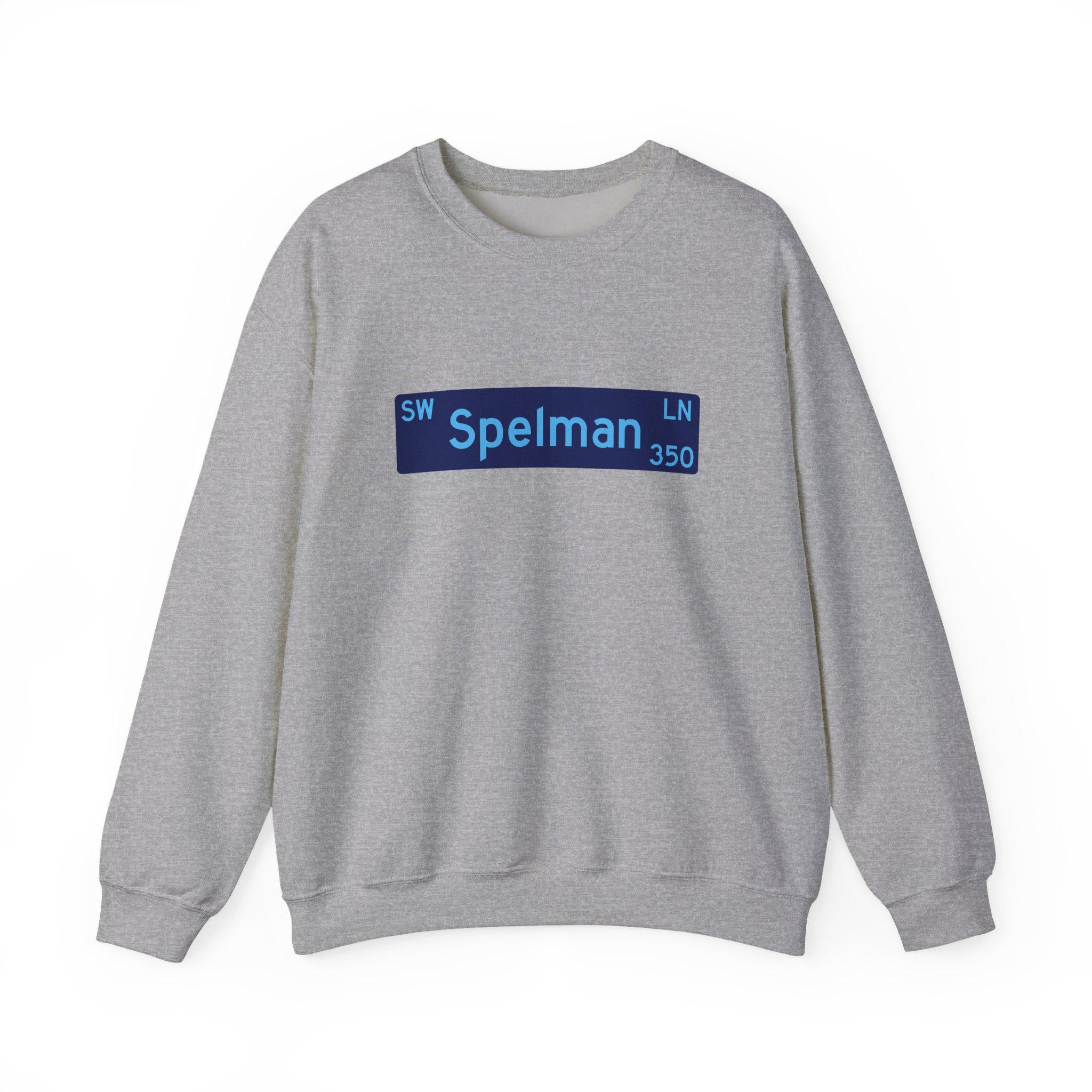 Spelman - 350 Spelman Ln Unisex Sweatshirt or Hoodie (etsy image id: 7762350124)