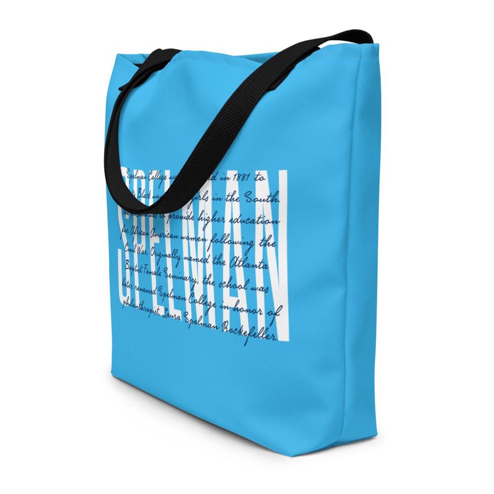 Spelman - Spelman College Tote Bag (etsy image id: 7762397756)